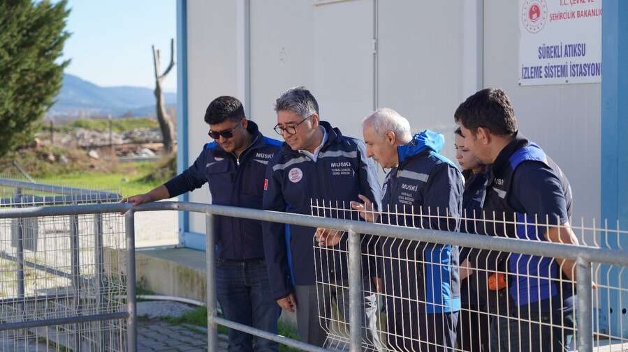 Genel Müdür Şengül, Muğla Atıksu Arıtma Tesisi’nde İncelemelerde Bulundu 4
